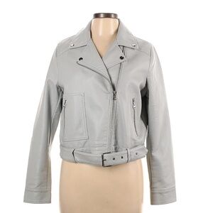TOP SHOP FAUX LEATHER JACKET